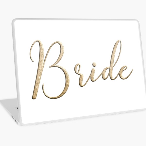 Bride Laptop Skin