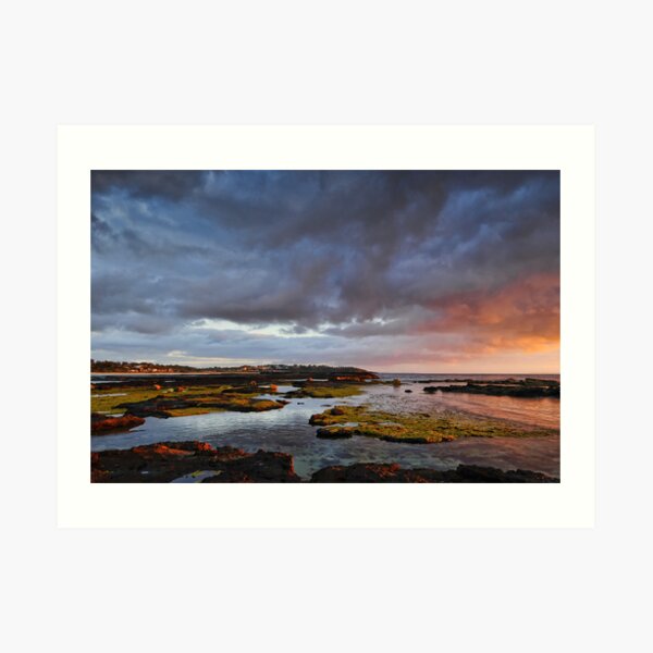 Glimmer of sunlight Art Print