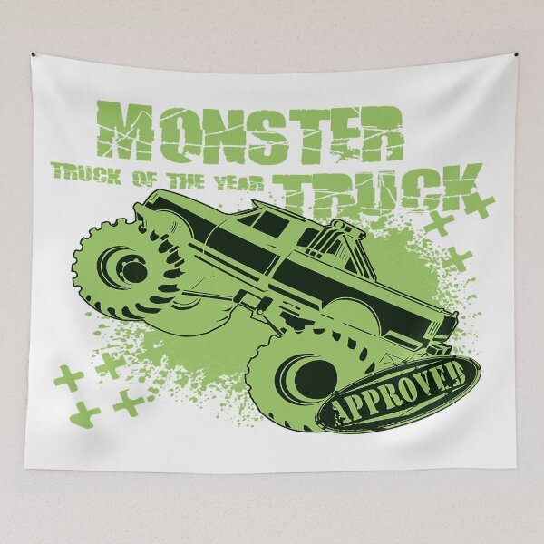 Item preview, Monster Truck designed and sold by leen12 Art Designs Prints.
