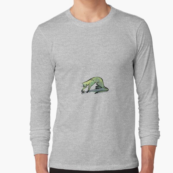 Simple Cat and Mouse (small) Long Sleeve T-Shirt