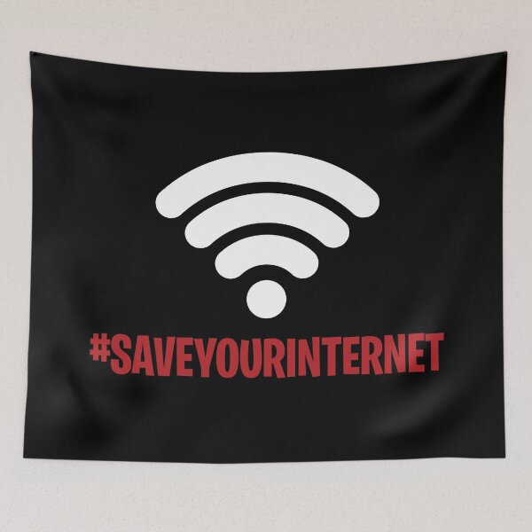 Item preview, #SaveYourInternet designed and sold by Marco Zaccone.