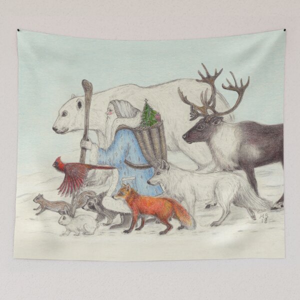 Item preview, Father Christmas designed and sold by PixlPixi.