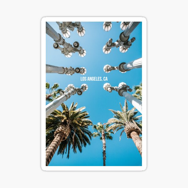 Los Angeles California Sticker