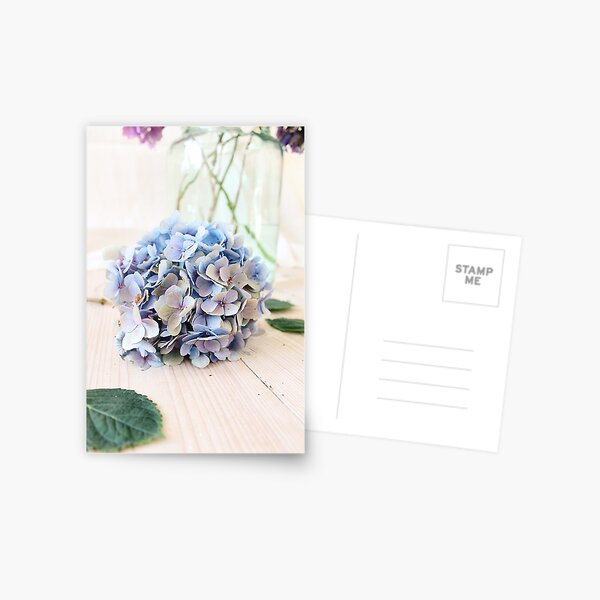 Item preview, Pretty blue hydrangea flower designed and sold by Tamsyn Morgans.
