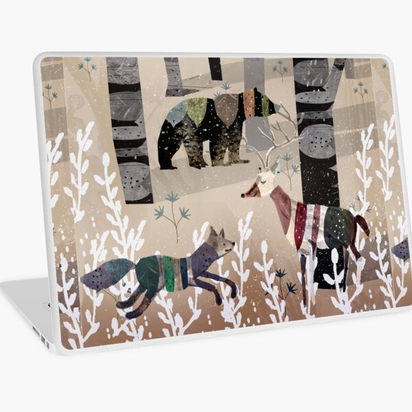 Forest In Sweater Laptop Skin