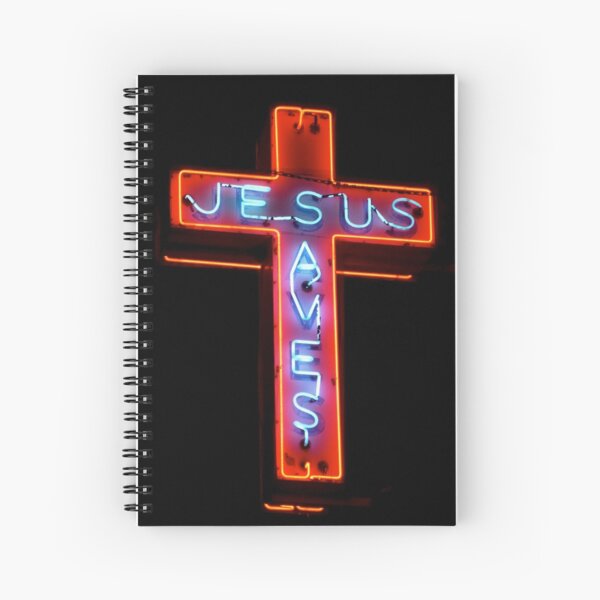 Jesus Saves Spiral Notebook