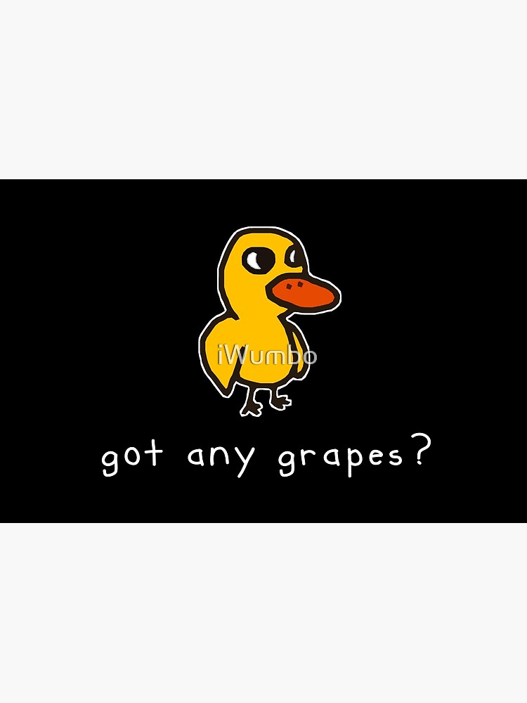 got any grapes? (alt. for dark colored materials) by iWumbo