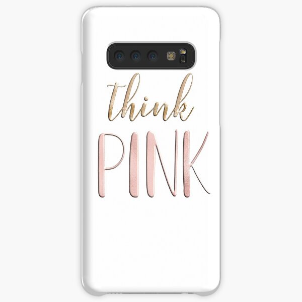 Think pink Samsung Galaxy Snap Case