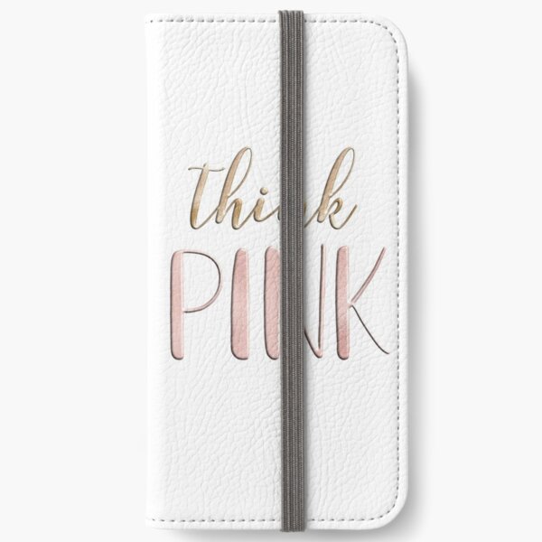 Think pink iPhone Wallet
