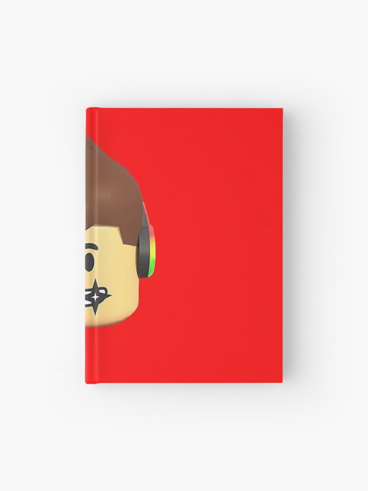 Roblox Face Kids Hardcover Journal - roblox face red