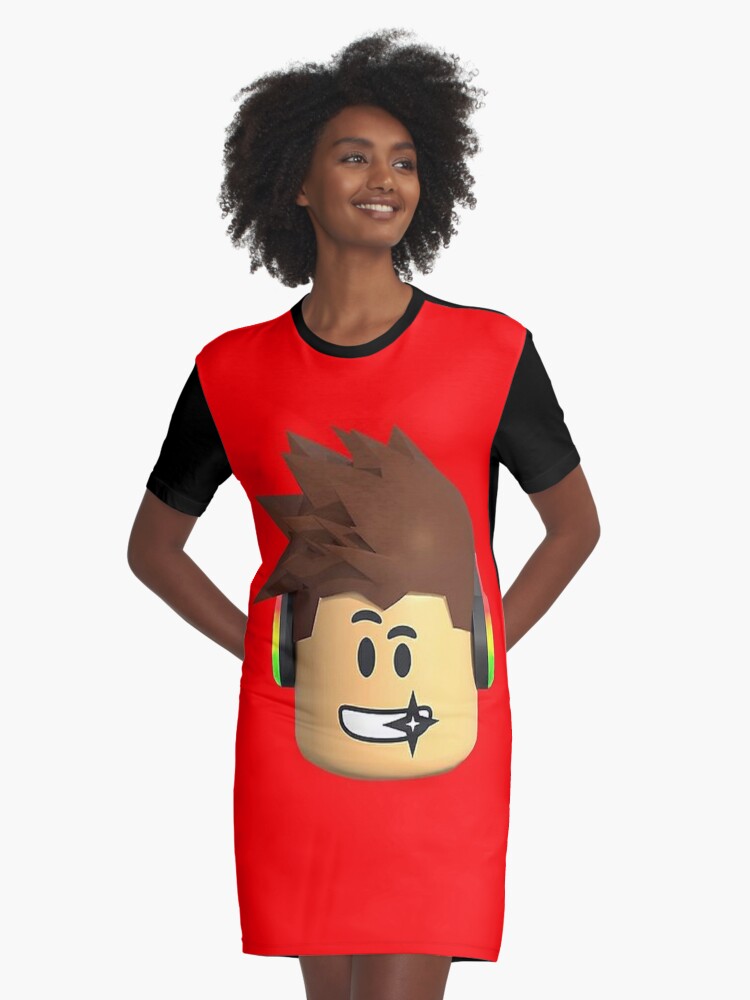 Roblox Face Kids Graphic T Shirt Dress By Kimamara Redbubble - roblox face clothing redbubble