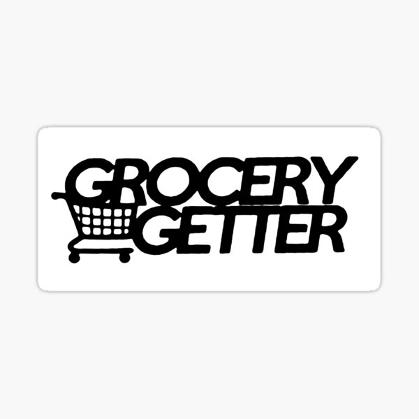 Grocery Getter Sticker Decal for JDM Euro Car Funny Stickers