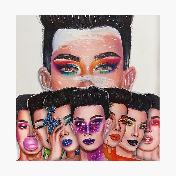 James Charles: Unleash Your Inner Artist Series Photographic Print