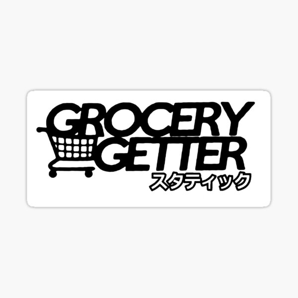 Grocery Getter Japanese JDM Racing Drifting Sticker