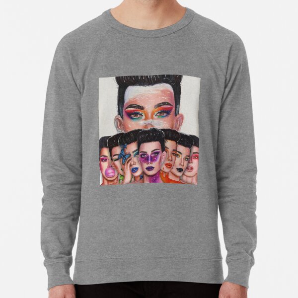 James Charles Unleash Your Inner Artist Series Lightweight Sweatshirt By Julietdesigns Redbubble
