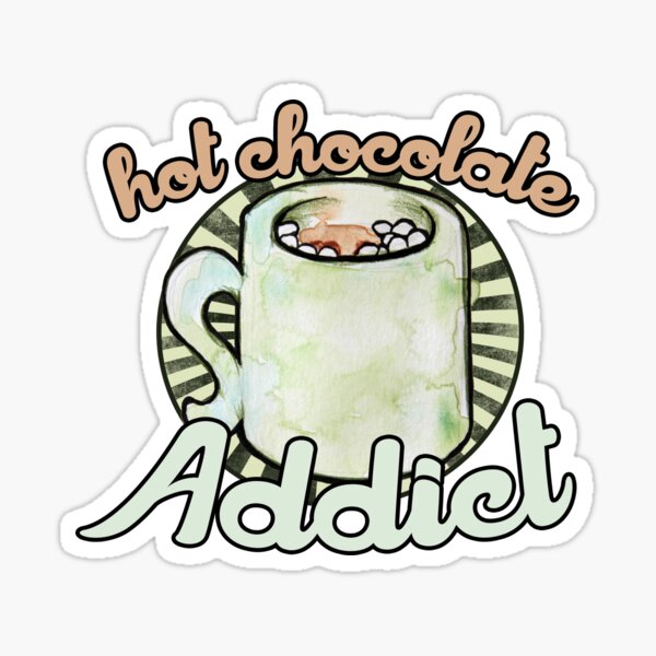 Item preview, Hot chocolate addict  designed and sold by Boog Monst .