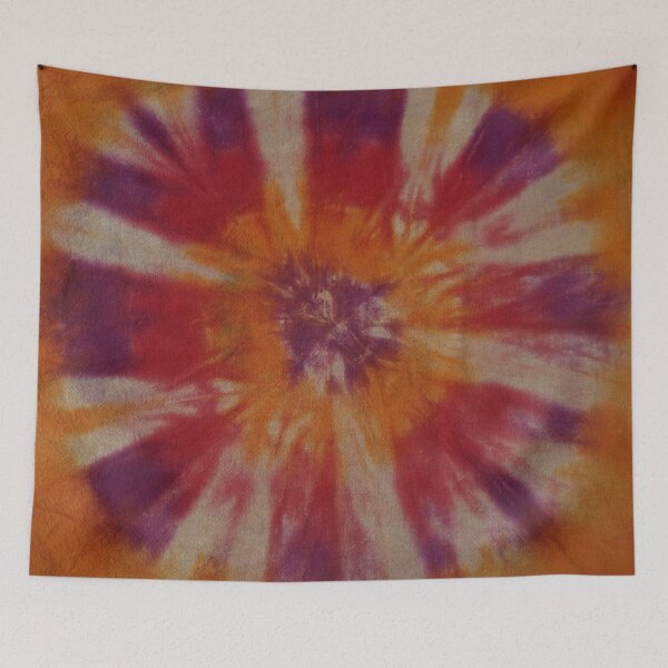 Item preview, Tie Dye Red Orange Pink designed and sold by MazeThreads.