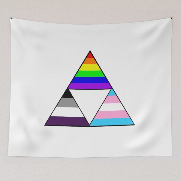Item preview, LGBTriforce designed and sold by inparentheses.