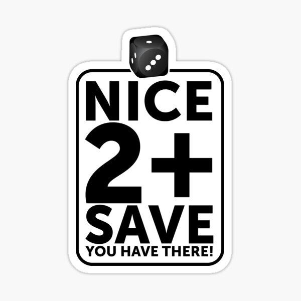 Aperçu de l'œuvre Nice 2+ Save vous avez là créée et vendue par cogstees.