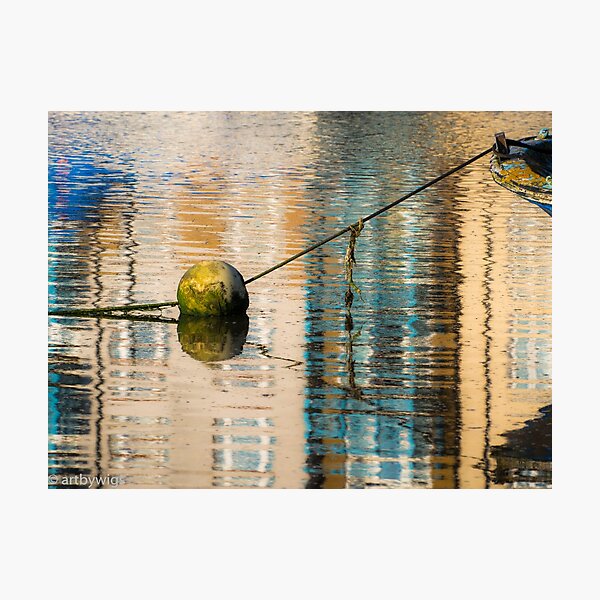 Ropetackle Reflection... Photographic Print