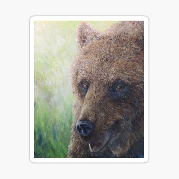 Brown Bear (Ursus arctos arctos) Sticker