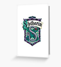 Slytherin Greeting Card
