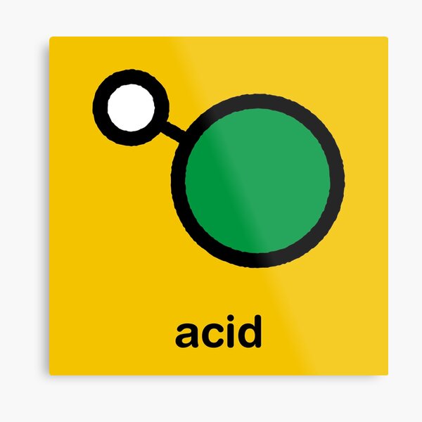Aperçu de l'œuvre Molécule d'acide chlorhydrique créée et vendue par molekuul.