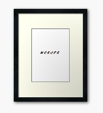 Friends Framed Print