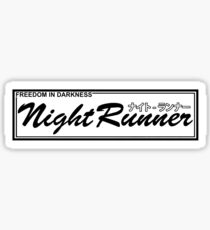 Night Runner JDM Racing Drifting Tuner OG V Sticker