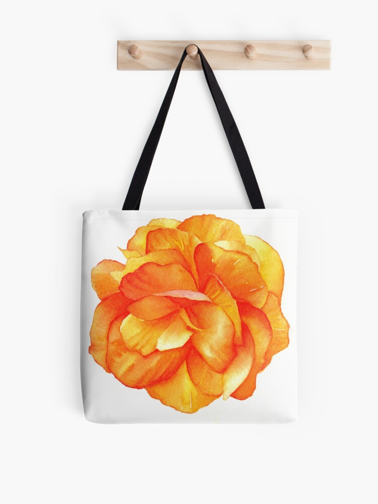 Bolsa de tela «Flor de begonia naranja» de gee355 | Redbubble