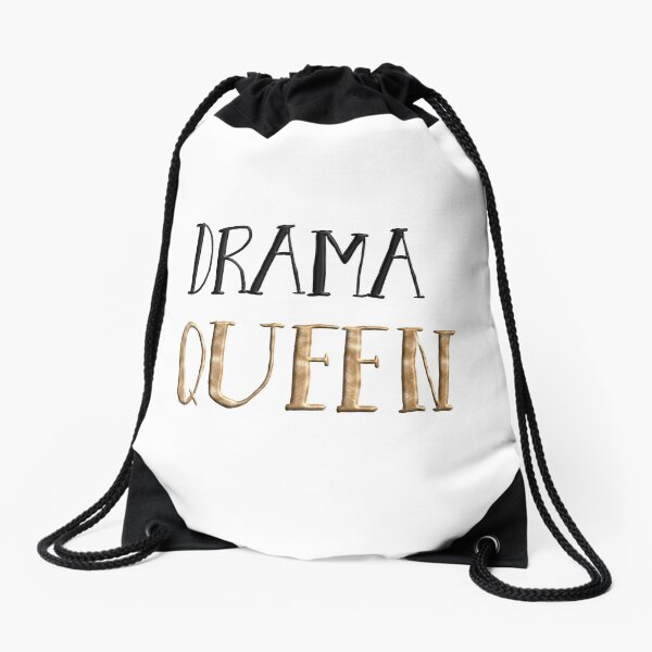 Drama Queen Drawstring Bag