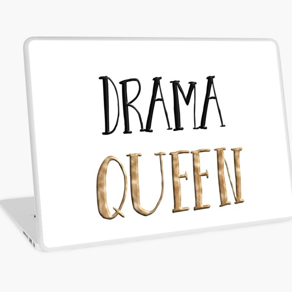 Drama Queen Laptop Skin