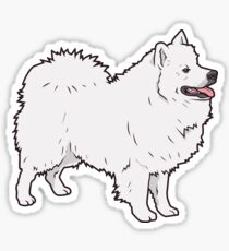 American Eskimo dog Sticker