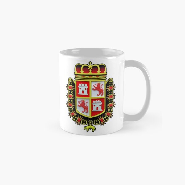 Spanish Coat of Arms at the Castillo de San Marcos 3D Version Classic Mug