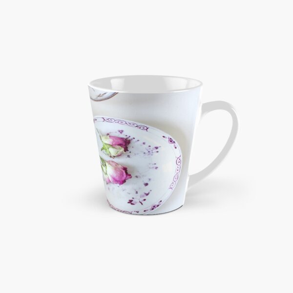 Pretty Vintage Teacups Tall Mug