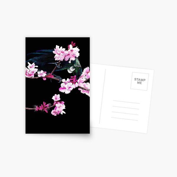 Tui Feeding Postcard