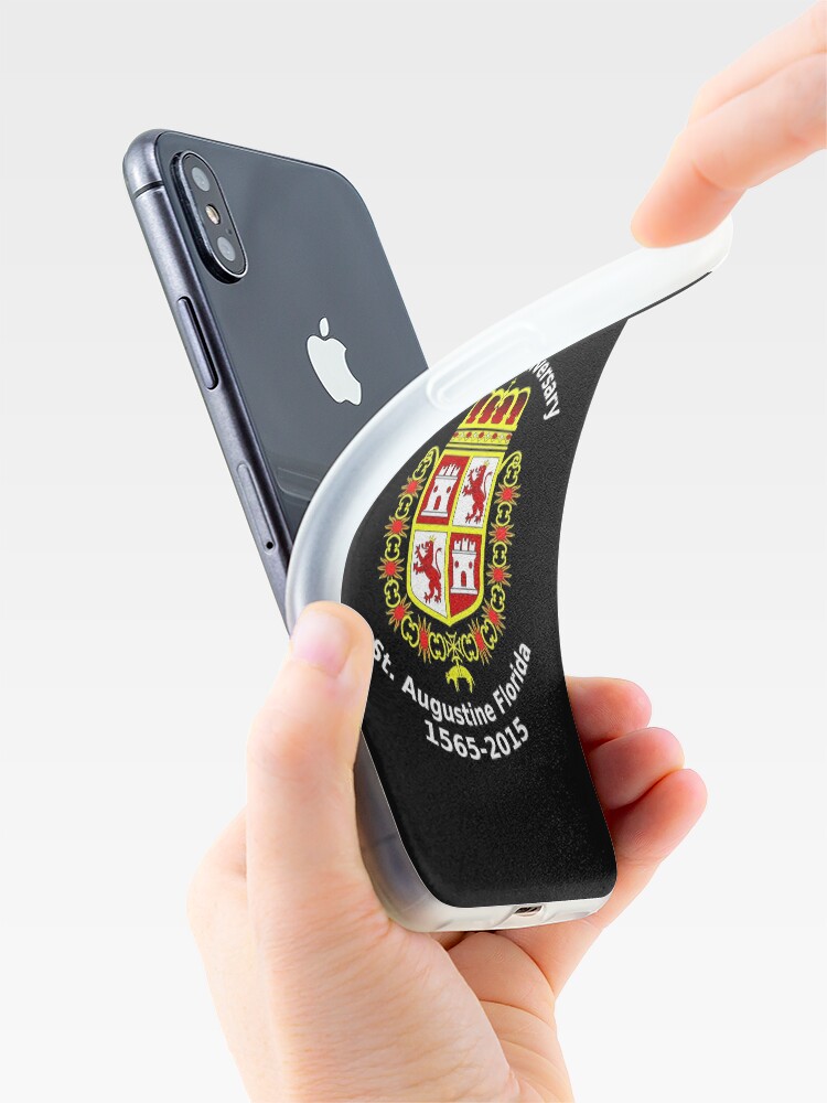 Alternate view of St. Augustine Florida, 450th Anniversary Celebration iPhone Case