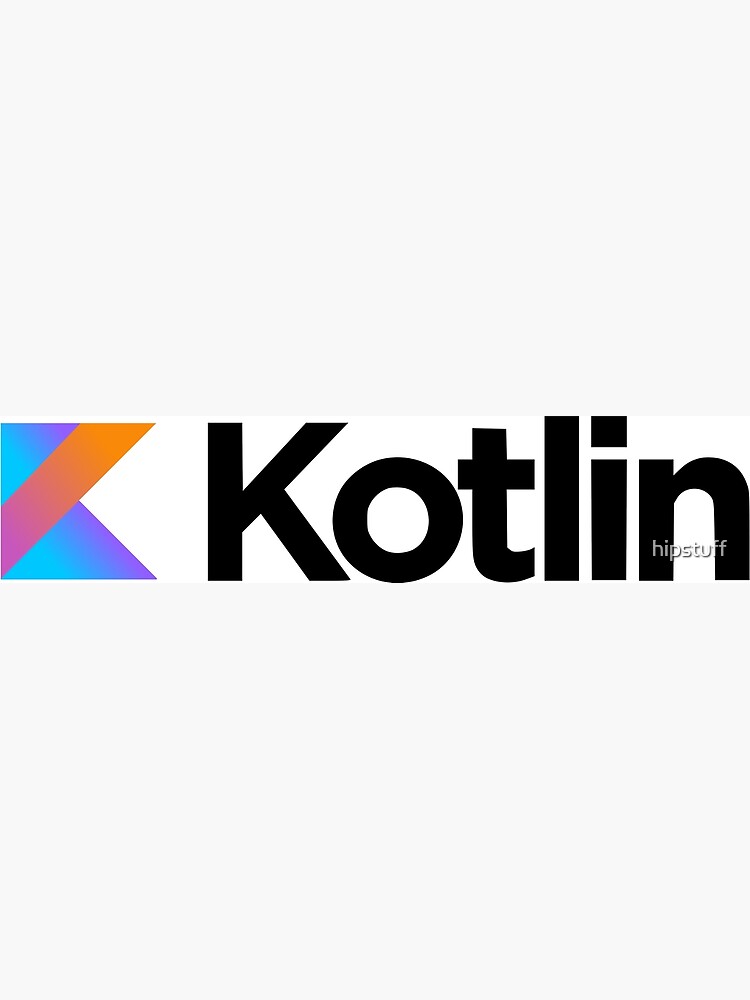 "Kotlin Logo - Programming Language" Poster For Sale By Hipstuff ...