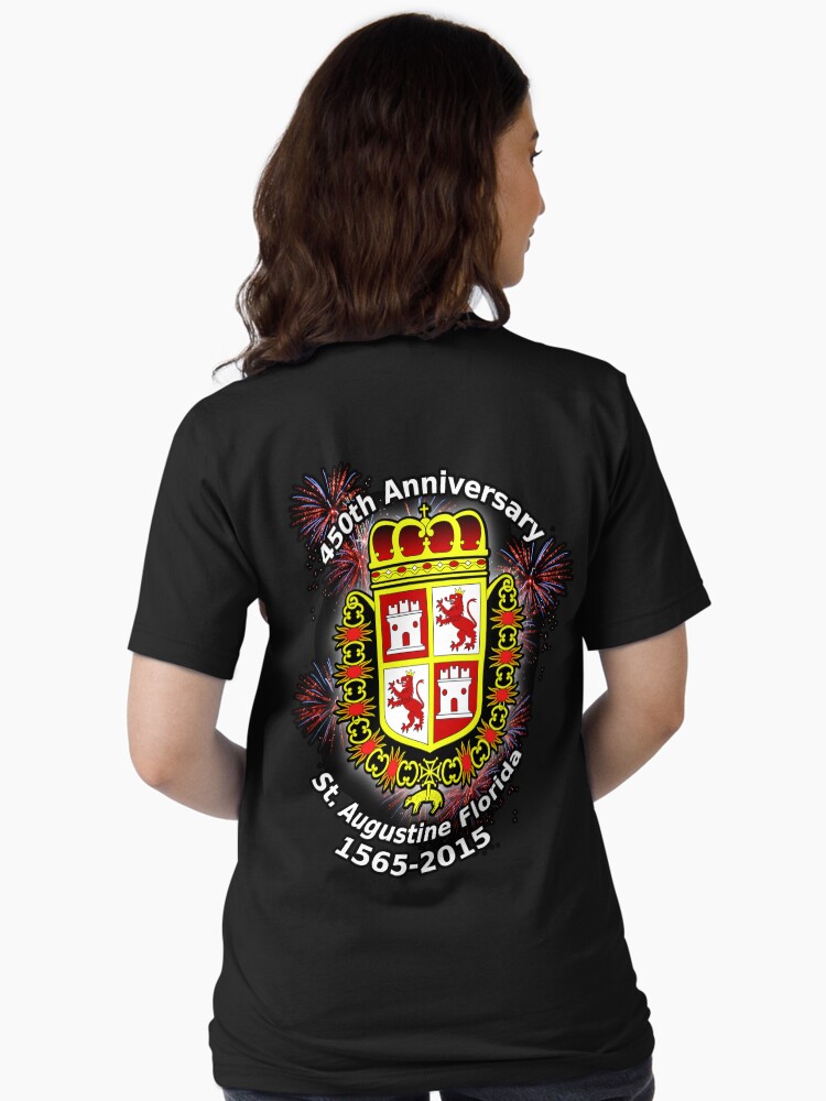 Thumbnail 1 of 7, Essential T-Shirt, St. Augustine Florida, 450th Anniversary (Black Products Only) designed and sold by DesignComputer.