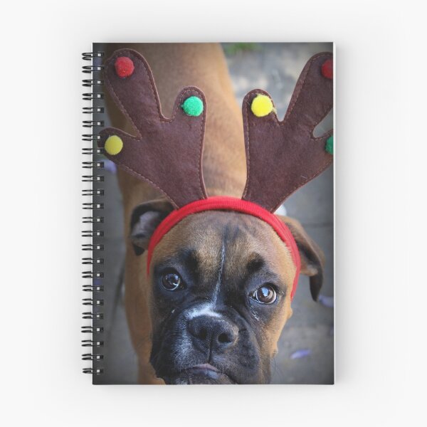 Item preview, Feliz Navidad - Serie Boxer Dog designed and sold by Evita.