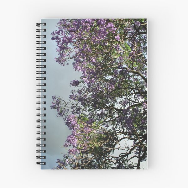 Item preview, Jacaranda Tree and Stormy Clouds designed and sold by Lozzar Flowers & Art.