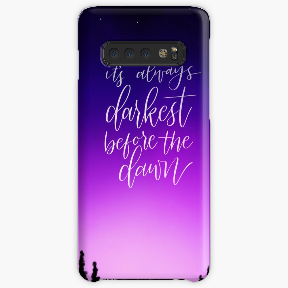 Darkest Before the Dawn Case & Skin for Samsung Galaxy