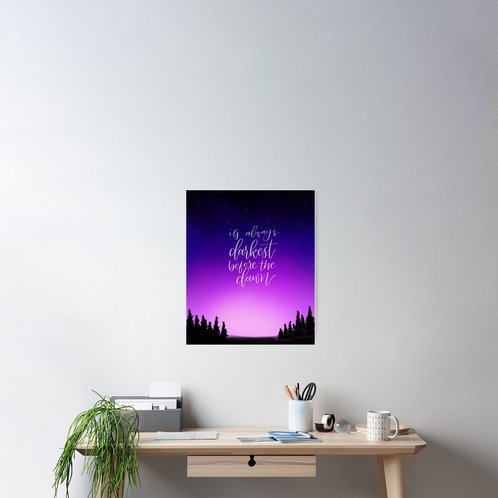 Darkest Before the Dawn Poster