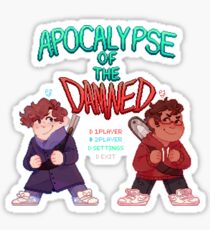 Apocalypse of the Damned - Two Player Mode (BMC) Sticker