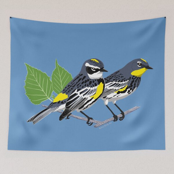 Item preview, Yellow-rumped Warbler designed and sold by BennuBirdy.
