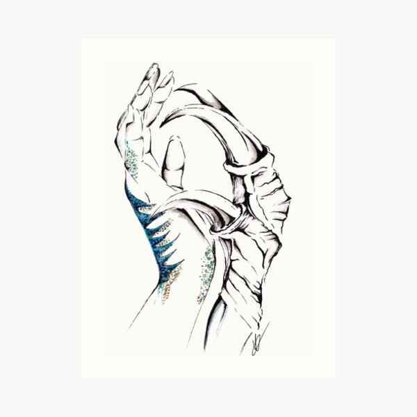 A Raptor's Mark Art Print