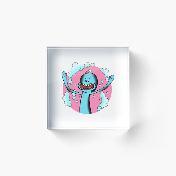 Mr Meeseeks Acrylic Block