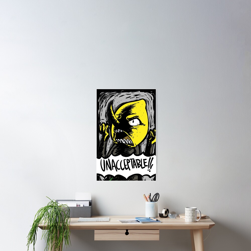 Poster « INACCEPTABLE!!!»