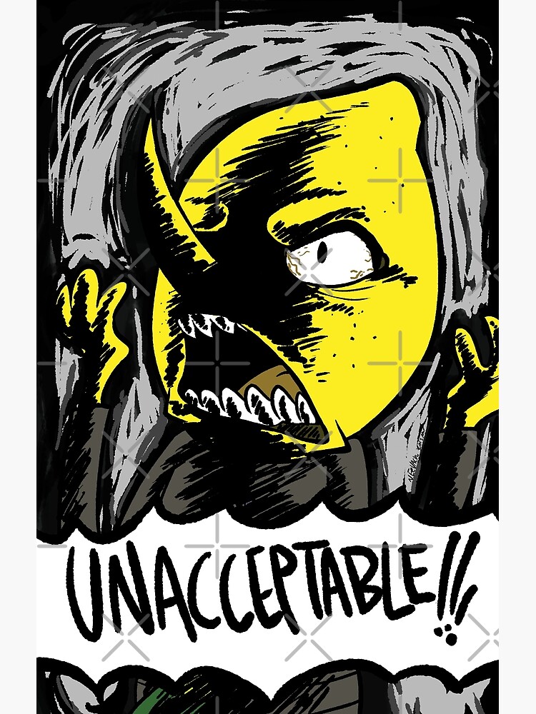 « INACCEPTABLE!!! » par Eevachu