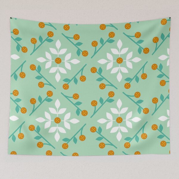 Item preview, Scandi Floral designed and sold by inkblotcreative.